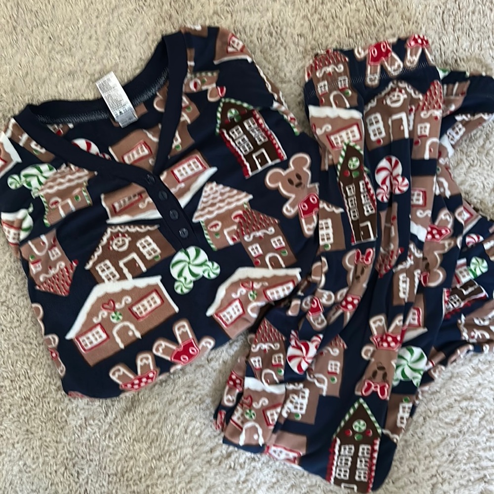 Disney Fleece Christmas Pajamas